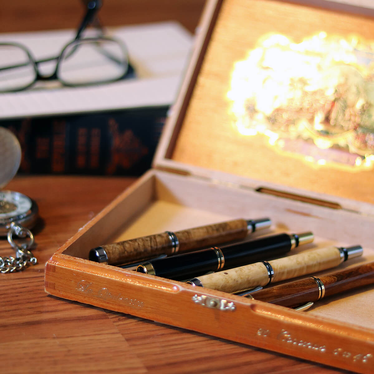 The Drake Collection Rollerball Pen Set